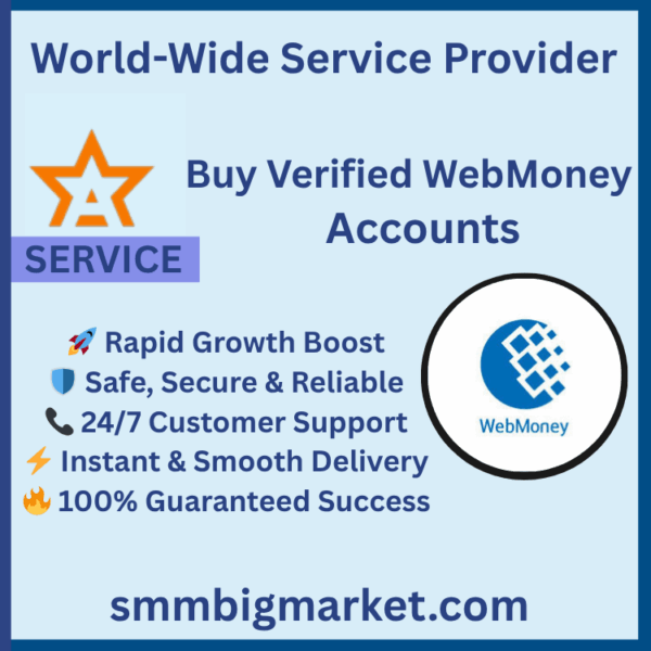 Buy Verified WebMoney Accounts
