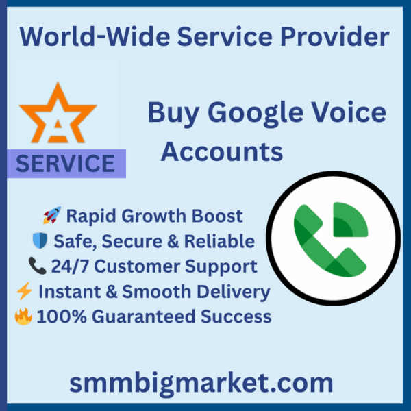 Buy Google Voice Accounts